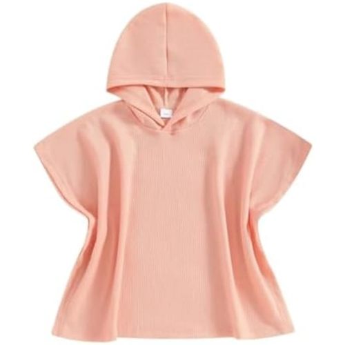 Kids Swim Cover up Girls Boys Waffle Towel Poncho Swimsuit Coverups for Beach, Pool, Bath