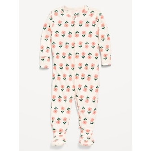 Snug-Fit 2 Way Zip Footed One-Piece for Baby | Old Navy