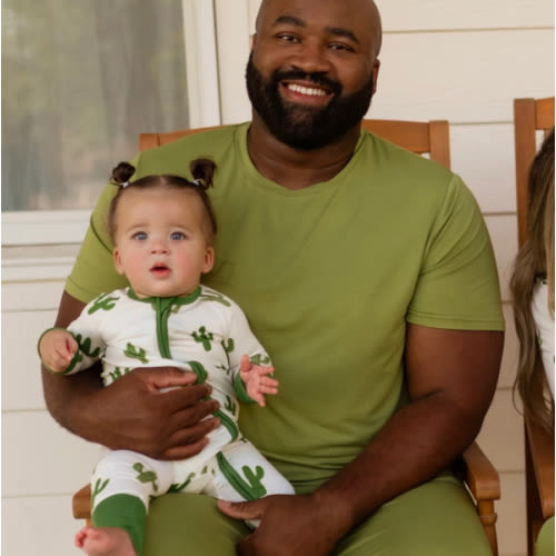 Adult Jogger Set In Olive Green