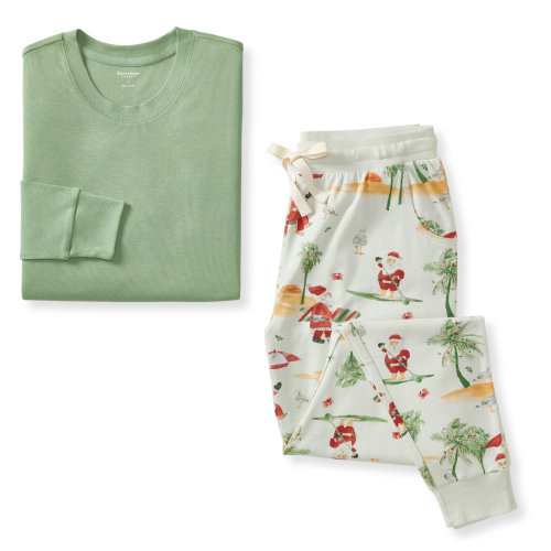 Surfin Santa Matching Family Women's Pajamas – Burt's Bees Baby