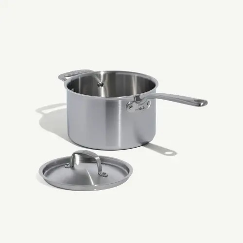 Stainless Steel Saucepan | 4 QT | Made In - Made In