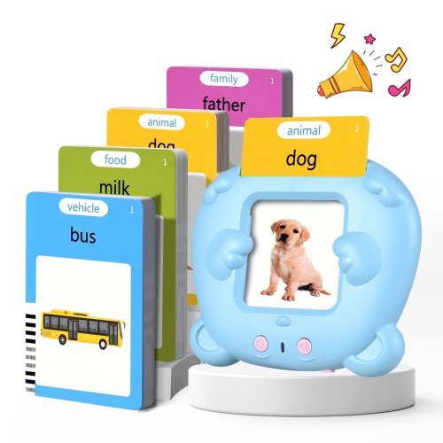 LUCKDEER Talking Flash Cards with 224 Sight Words, Montessori Learning Toys, Learning Educational Gifts for Birthday Christmas