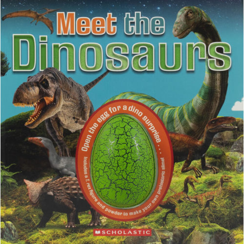 Meet the Dinosaurs w/ Egg by Scholastic | The Scholastic Parent Store