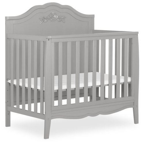 Harriet Bee Sweetpea Baby Rose 4-in-1 Convertible Mini Crib | Wayfair