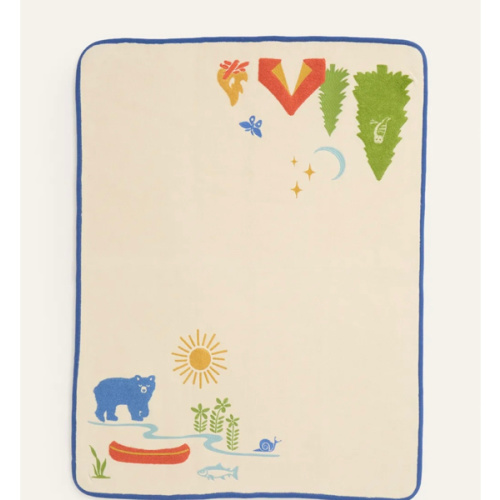 PENDLETON CUB CREEK SHERPA STROLLER BLANKET