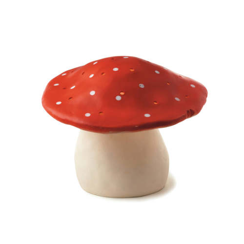 Medium Red Mushroom Lamp