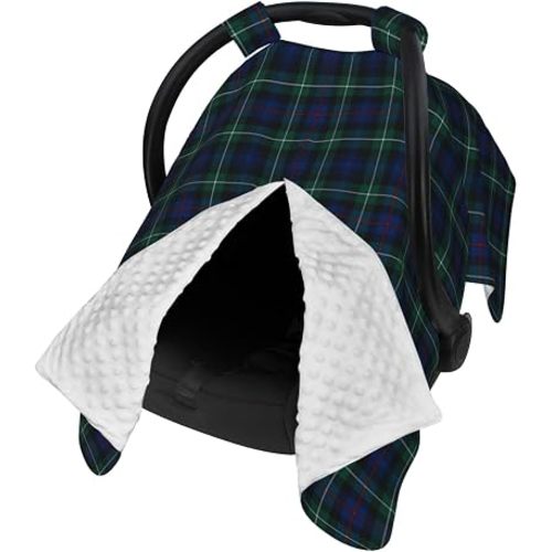 Clan Mackenzie Tartan Baby Car Seat, Rain Shelter, Multifunctional Nursing Cover for Newborns, Mother Care, Breastfeeding