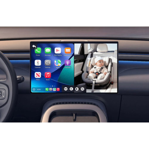 Ottocast Cabin Care Wireless CarPlay Adapter with Rear Seat Monitor