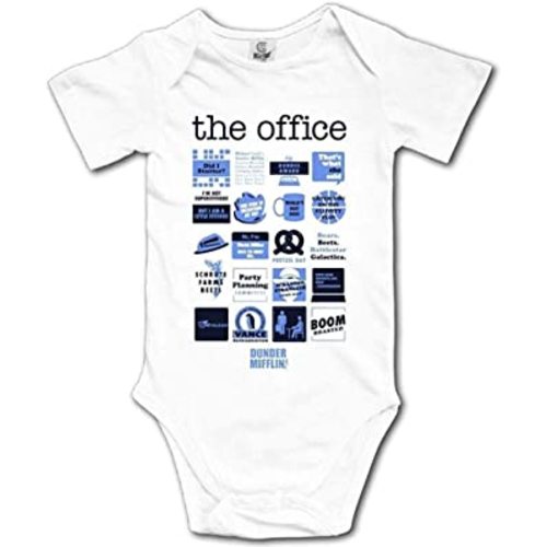 Office Quotes Funny Baby Onesie Birth Announcement Bodysuit Newborn Rompers