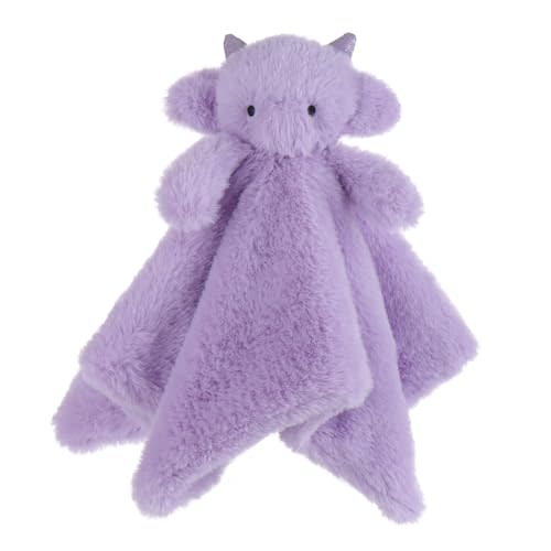 Apricot Lamb Purple Dragon Soft Loveys Security Blanket Baby 13.8''