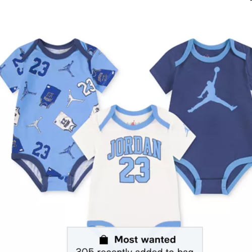 Baby Boy 3-Pack Short-Sleeve Jersey Bodysuits