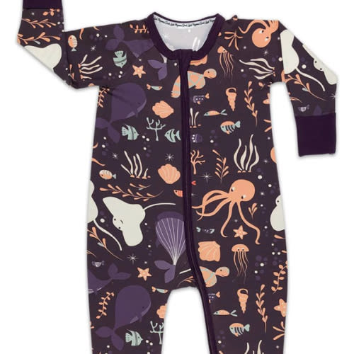 Marine Life Baby Pajamas