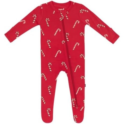 KYTE BABY Infant and Toddler Dual Zipper Footie, Ultra-Soft Rayon Made From Bamboo, Boys and Girls Clothing