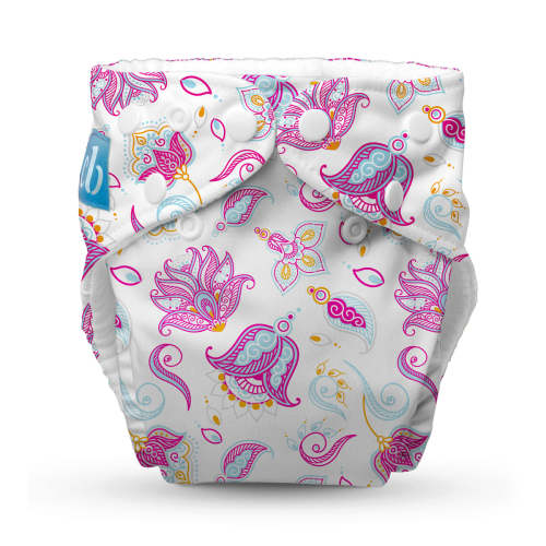 Reusable Cloth Diaper: One Size with Fleece (Pack of 1) - Cotton Bliss – Charlie Banana