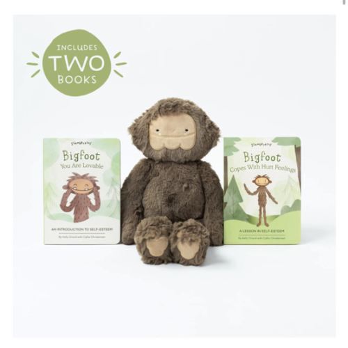 Big Foot Stuffed Animal & Self Esteem Books for Kids | Slumberkins