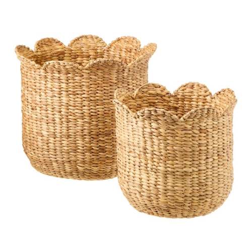 The Container Store Petal Water Hyacinth Basket | The Container Store