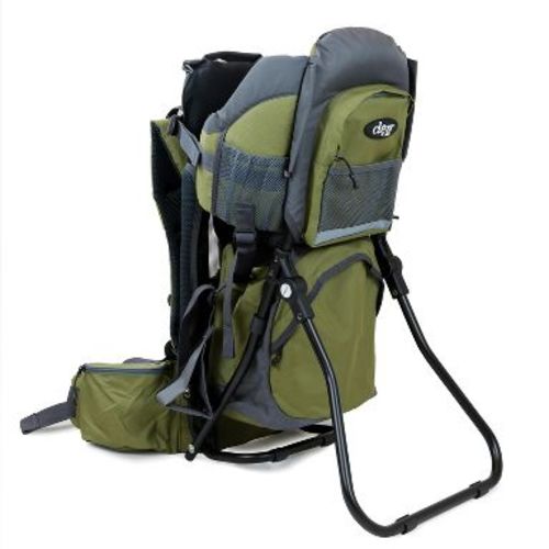 ClevrPlus Canyonero Baby Backpack Kid Toddler Camping Hiking Child Carrier Green