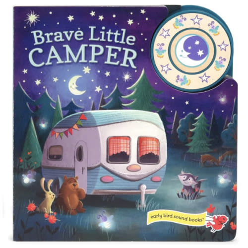 Brave Little Camper Interactive Baby & Toddler Early Bird Sound Book for Little Campers