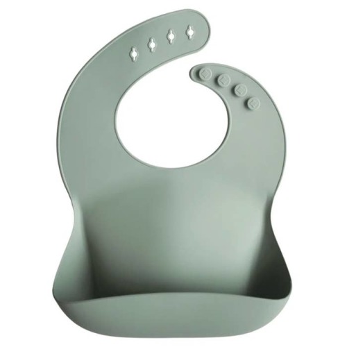 Silicone Baby Bib in CAMBRIDGE BLUE Colour