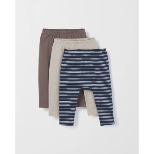Baby Organic Cotton 3 Pack Leggings