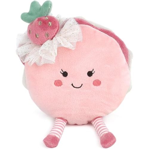 MON AMI Marie Macaron Stuffed Toy | 7-Inch Soft & Squishy Food Plush | Adorable Macaron Plushie for All Ages | Whimsical Nursery & Playroom Décor