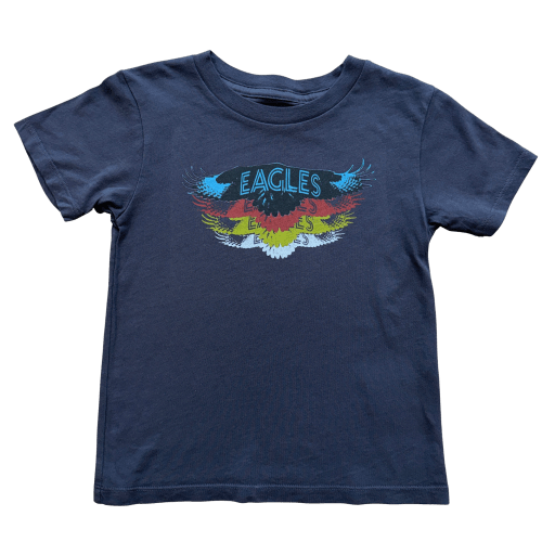 The Eagles Retro Wings Tee - Black