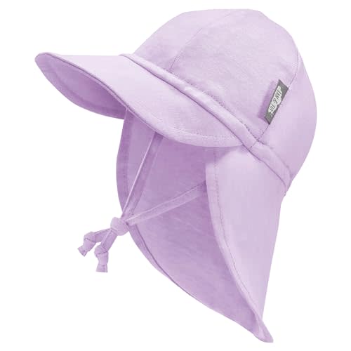 JAN & JUL Sun Soft Baby Cap | Cotton Neck Flap Hat for Littles