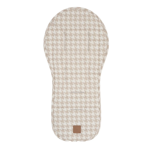 Houndstooth Universal Linen Pram Liner