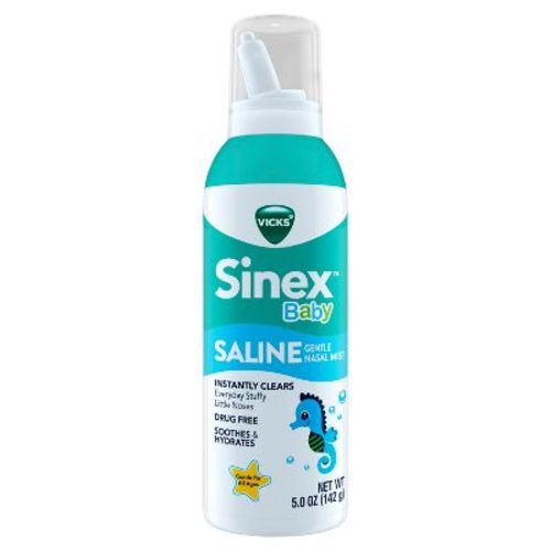 Sinex Kids' Vicks Baby Saline Mist Nasal Spray - Saline - 5oz