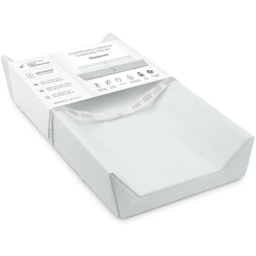 Beautyrest Foam Contoured Changing Pad with Waterproof Cover