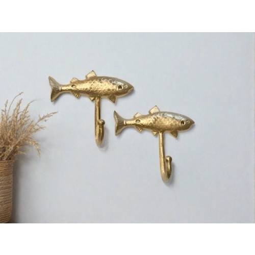 Summer Gift, Fish Wall Hook (19 Colors), Fish Coat Hooks, Bathroom Wall Hook, Fish Towel Hooks, Nautical Room Hooks, Beach Wall Hook