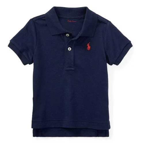 Ralph Lauren Baby Boys Polo Shirt Navy 3-6 M
