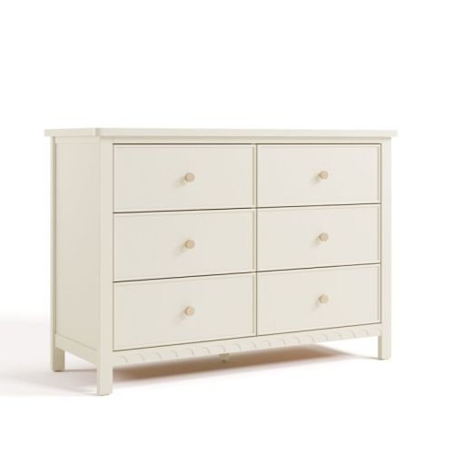 Graco Sasha 6 Drawer Dresser Frosted Oat