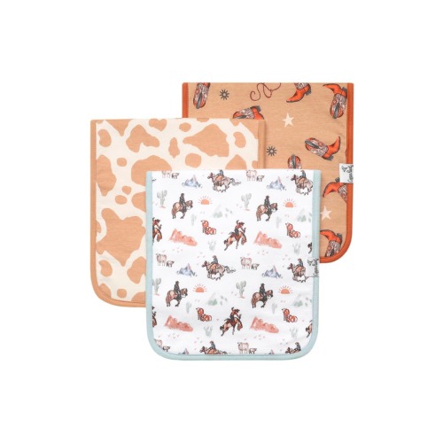 Boone Assorted 3-Pack Burp Cloths