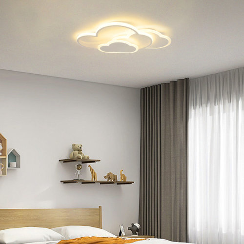 Orren Ellis Cloud-shaped Ceiling light Living Room Children's room Lamp Bedroom Modern Minimalist Lighting & Reviews | Wayfair