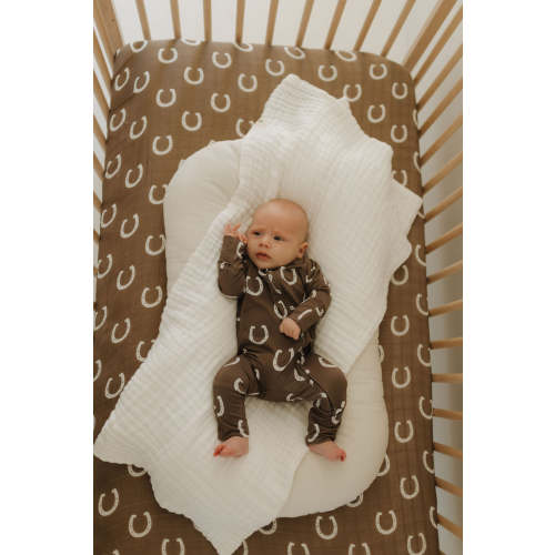 forever french baby Bamboo Zip Pajamas | Giddy Up - Bamboo Zip Pajamas | Giddy Up