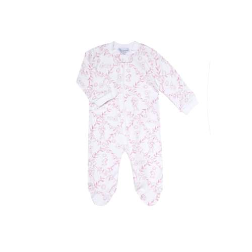 Buy Pink Bears Trellace Zipper Footie | Nellapima