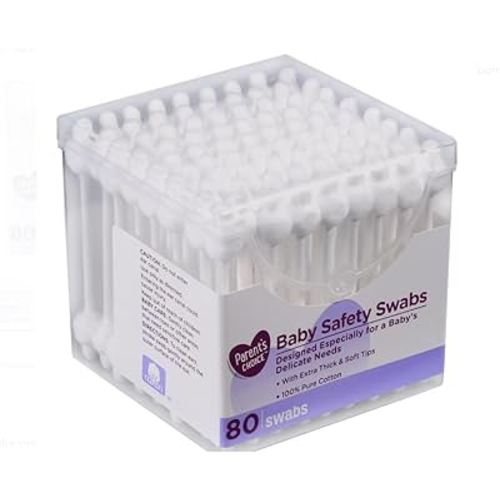 Parent's Choice Baby Safety Swabs, 80 Ct