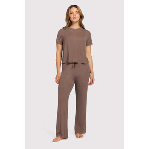 Ribbed Pajama Set | Mocha