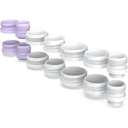 Kiinde Twist Milk Storage Bag Breast Pump & Baby Bottle Adapter Kit for All Major Breast Pump Brands (Pack of 14)