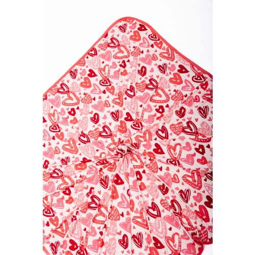 John 3:16 Pink Swaddle Bamboo