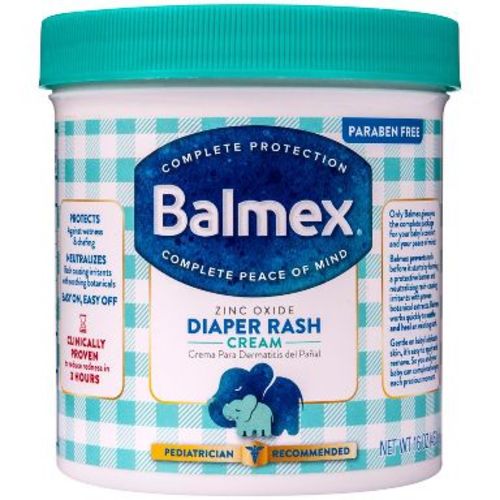 Balmex Complete Zinc Oxide Protection Diaper Rash Cream, 16 Oz