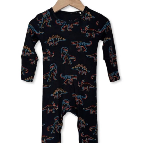 Glow-A-Saurus Day to Night Romper size NB