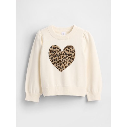 Baby & Toddler Puff-Sleeve Sweater | Gap