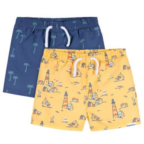 2-Pack Baby & Toddler Boys Lighthouse Swim Trunks – Gerber Childrenswear