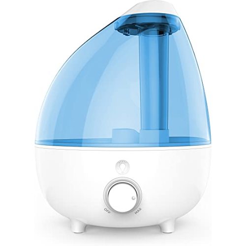 Pure Enrichment MistAire XL Ultrasonic Cool Mist Humidifier - All Day Operation for Large Rooms, 1 Gallon Tank, Variable Mist Control, Automatic Shut-Off, Whisper Quiet, and Optional Night Light