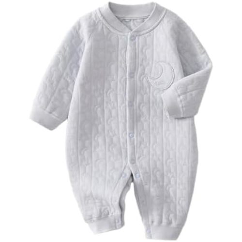 Baby Boy Girl Romper Cotton Long Sleeve Onesie Clothes One-Piece Newborn Outfit Infant Striped Bodysuit Jumpsuit