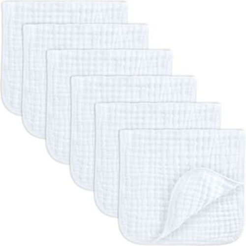 Muslin Burp Cloth for Baby, Large