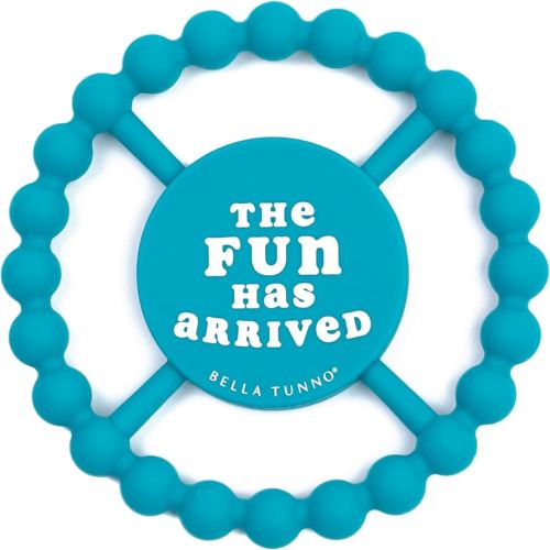 Baby Teether by Bella Tunno, Silicone Teethers for Babies 3-6 months, 6-12 months, Baby Toys, Pacifier, Teething Relief, Boys, Girls, Fun Has Arrived
