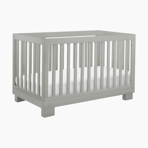 babyletto Modo 3-in-1 Convertible Crib with Toddler Bed Conversion Kit - Grey